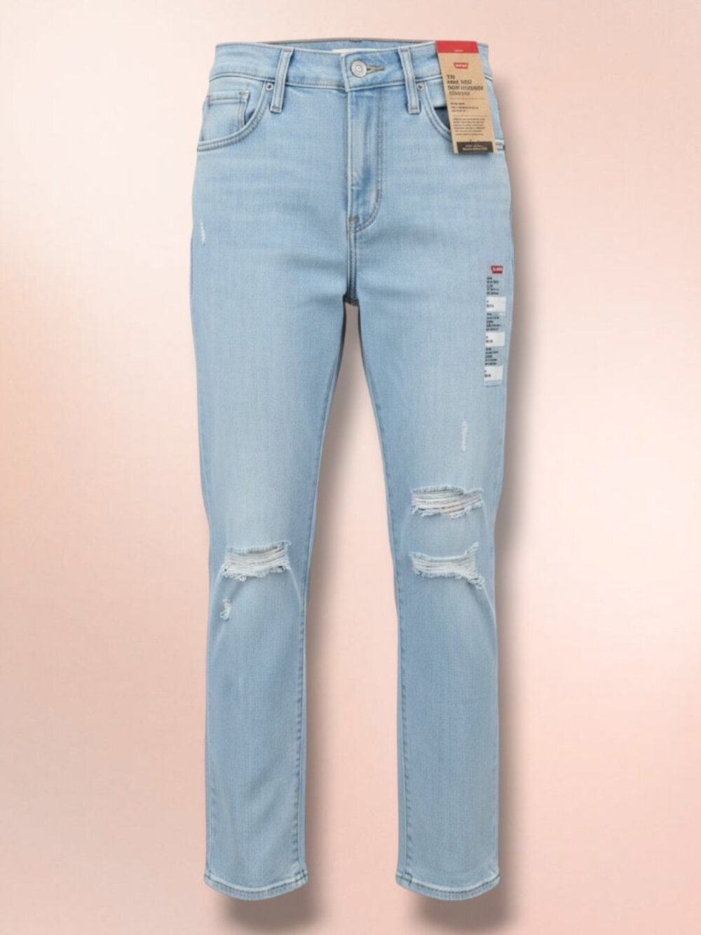 Levi's 724 High Rise Slim Straight Crop Jeans 25